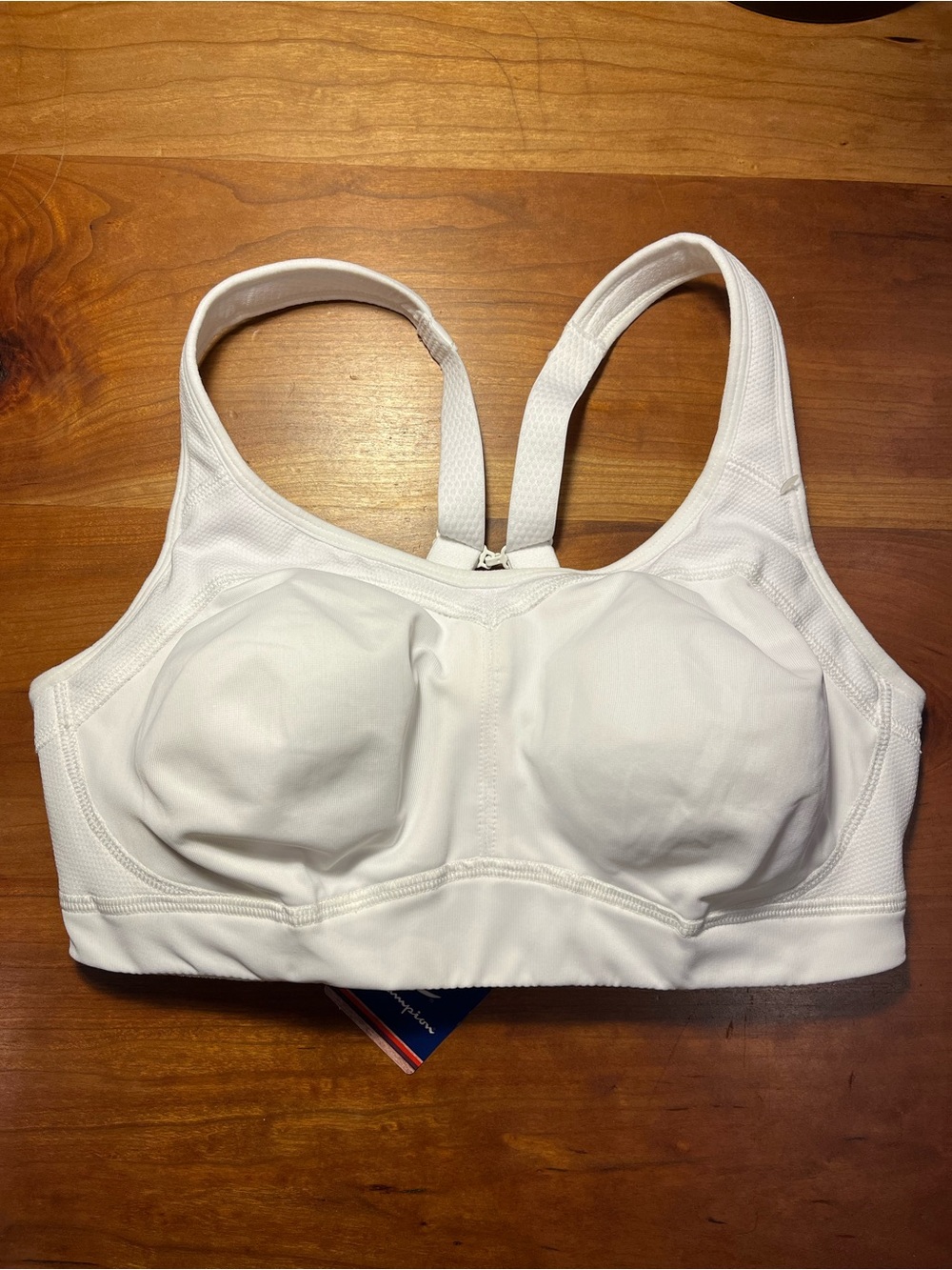 Champion High-Impact White Underwired Sports Bra 34-36D-DD. NEW!